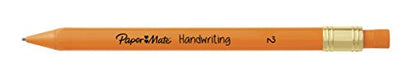 Paper Mate Handwriting Triangular Mechanical Pencil Set with Lead & Eraser Refills, 1.3mm, Fun Barrel Colors, 8 Count (2017484)