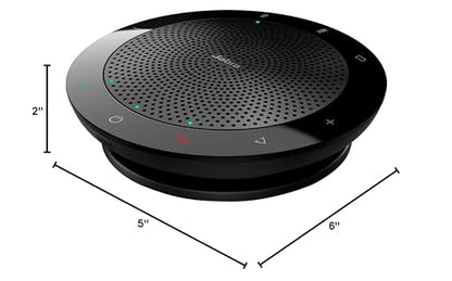 Jabra Speak 510 UC Wireless Bluetooth Speakerphone – Outstanding Sound Quality, Portable Conference Speaker for Holding Meetings Anywhere - Certified for Zoom & Google Meet
