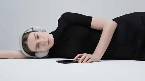 Sony WH-1000XM6 The Best Noise Canceling Wireless Headphones, HD NC Processor QN3, 12 Microphones, Adaptive NC Optimizer, Mastered by Engineers, Studio-Quality, 30-Hour Battery, Platinum Silver
