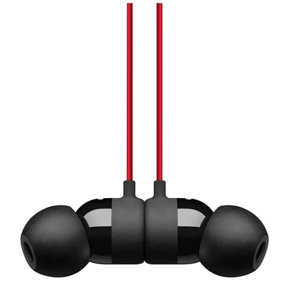 Beats urBeats3 Earphones with Lightning Connector- The Decade Collection - Black-Red (Renewed)