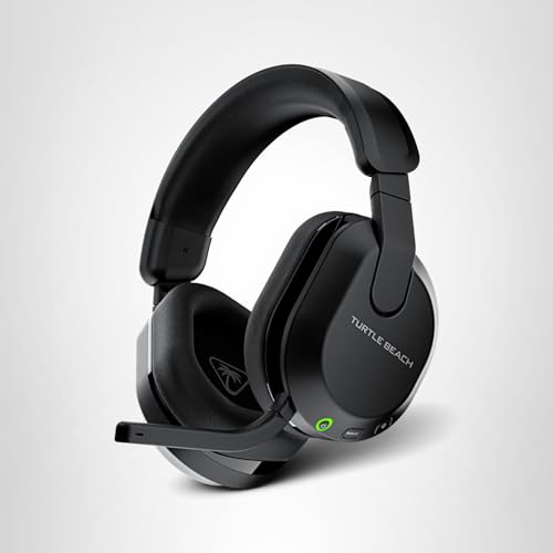 Turtle Beach Stealth 600 Wireless Multiplatform Amplified Gaming Headset for PS5, PS4, PC, & Mobile – Bluetooth, 80-Hr Battery, Noise-Cancelling Flip-to-Mute Mic, 50mm Speakers – Black