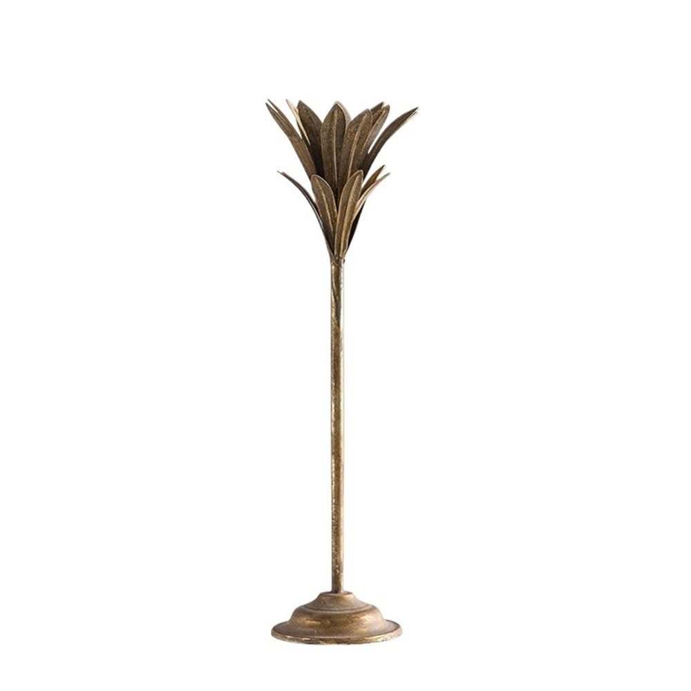 Candlesticks Old Retro Wrought Iron Candlestick, Restaurant, Hotel, Table Decoration, Candle Light Dinner Decoration, Candle Holder Decorative Candle Holder(Large)