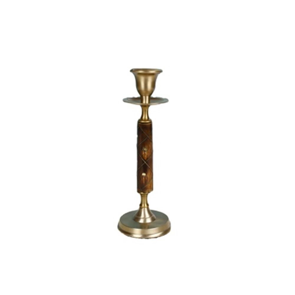 cfycfy987 Candelabra High-Grade Brass Candlestick Retro Handicraft Candlestick Home Restaurant Decoration Shooting Props Ornaments Candle Sticks Holder