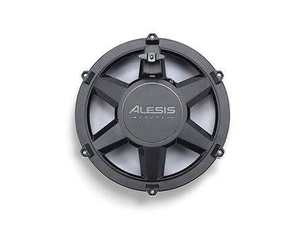 Alesis Nitro Max Kit Electric Drum Set with Quiet Mesh Pads, 10" Dual Zone Snare, Bluetooth, 440+ Authentic Sounds, Drumeo, USB MIDI, Kick Pedal