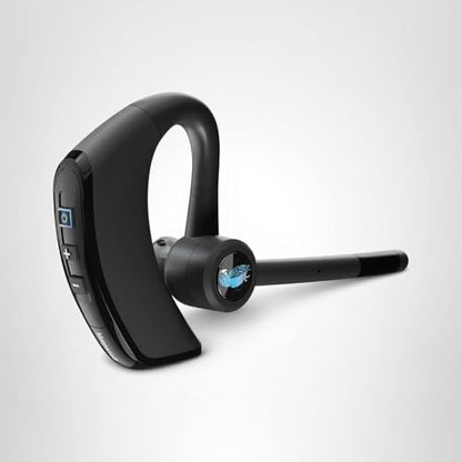BlueParrott M300-XT SE Mono Bluetooth Wireless Headphones 80% Noise Canceling Earpiece Headset for Mobile Workers & Delivery Drivers, Compact Design with IP54-Rated Protection, 14 hrs Talk Time, Black