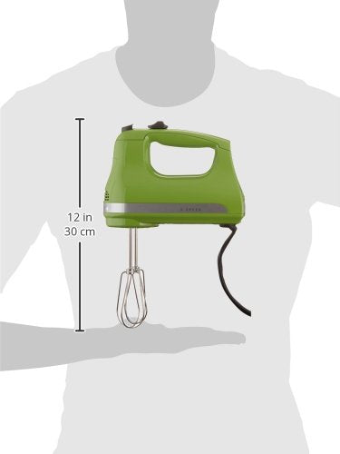 KitchenAid 5-Speed Ultra Power Hand Mixer - KHM512, Contour Silver