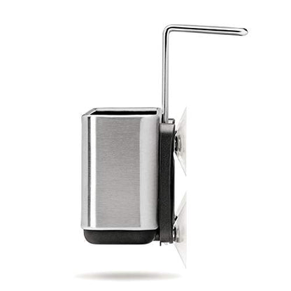 simplehuman Sink Caddy Sponge Holder, Brushed Stainless Steel