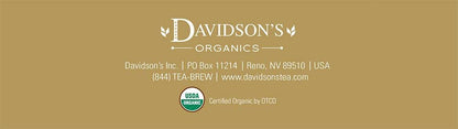 Davidson's Organics, Irish Breakfast, 100-count Individually Wrapped Tea Bags