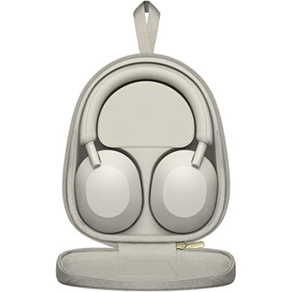 Sony WH-1000XM5 Noise Canceling Wireless Headphones - 30hr Battery Life - Over-Ear Style - Optimized for Alexa and Google Assistant - Built-in mic for Calls - Silver International Version