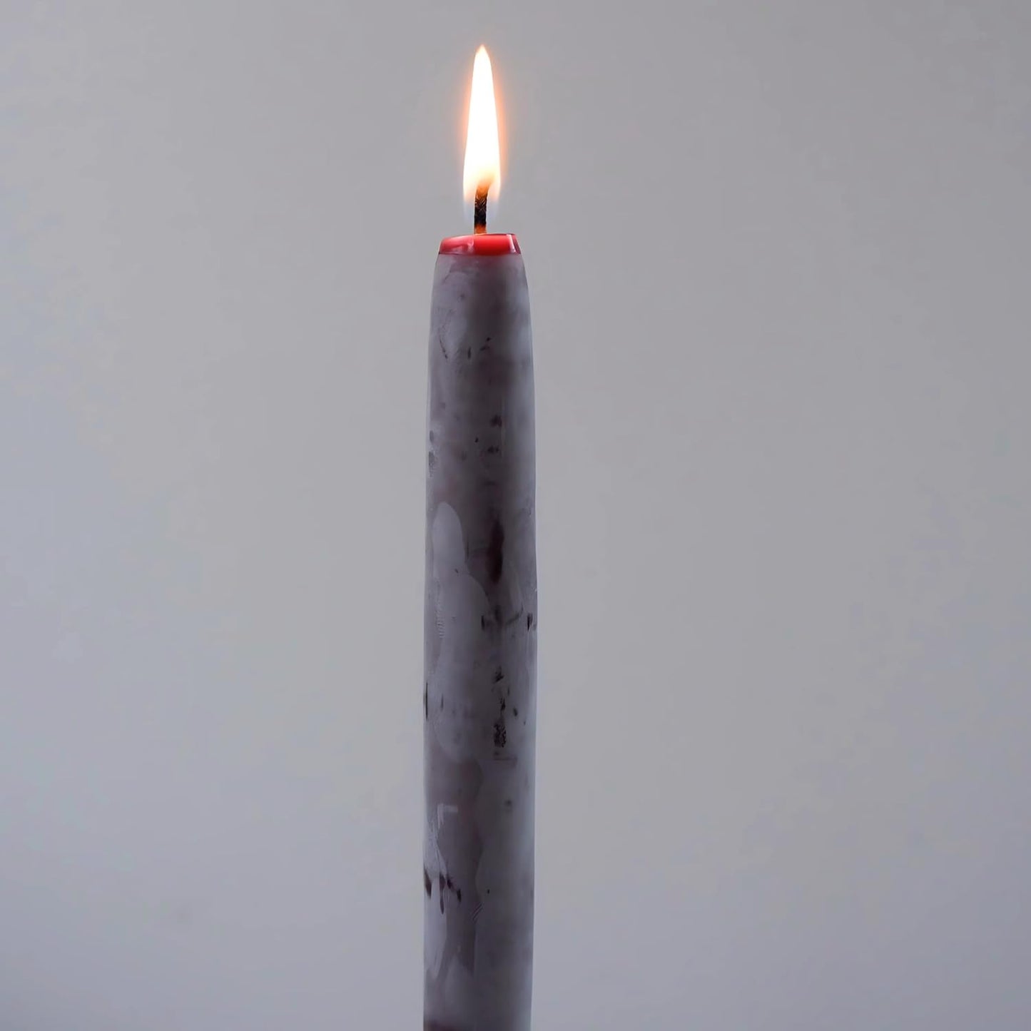 Candlestock Beeswax Taper Candles – Standard 7/8" Diameter, Pure 100% Natural USA Beeswax, Cotton Wick, Dripless, Long-Burning, Handmade in Woodstock, NY- 8 Inches - 1 Pair (2 Candles) - Plum Purple
