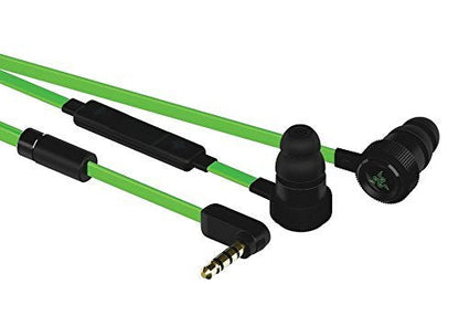Razer Hammerhead Pro v2 Earbuds: Custom-Tuned Dual-Driver Technology - in-Line Mic & Volume Control - Aluminum Frame - 3.5mm Headphone Jack - Green