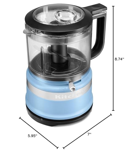 KitchenAid 3.5 Cup Food Chopper KFC3516CU, Contour Silver