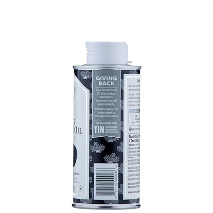 La Tourangelle, Black Truffle Oil, Complex Gourmet Earthy Flavor for Drizzling over Pasta, Popcorn, Vegetables, Potatoes, Soup and More, 8.45 Fl Oz
