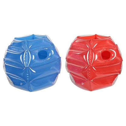 BANZAI: Bump N' Bounce Body Bumpers, A Game of Bumping & Bopping, 2 Bumpers Included in Red & Blue, Fun & Safe Cushion Inflatable Surface, for Ages 4 and up