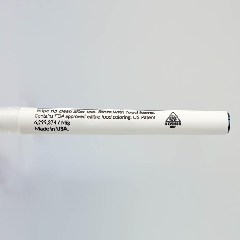 The Cookie Countess Black Fine Tip Food Marker - Value Pack of 3