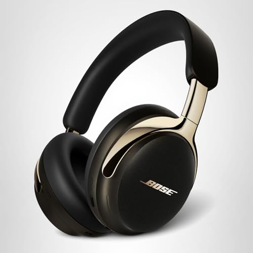 Bose QuietComfort Ultra Bluetooth Headphones (2nd Gen), Wireless Headphones with Spatial Audio, Over Ear Noise Cancelling with Mic, Up to 30 Hours of Play time, Desert Gold - Limited Edition Color