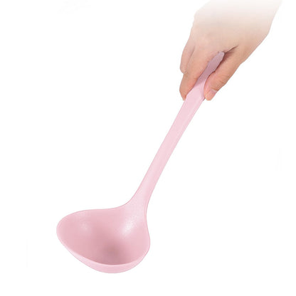 couponhub 2Pcs Silicone Nonstick Soup Spoon,8.3 Inch & 11.6 Inch Ladle Spoon with Hanging Hole,Easy to Storage,Multipurpose Cooking Spoon for Kitchen(Pink)