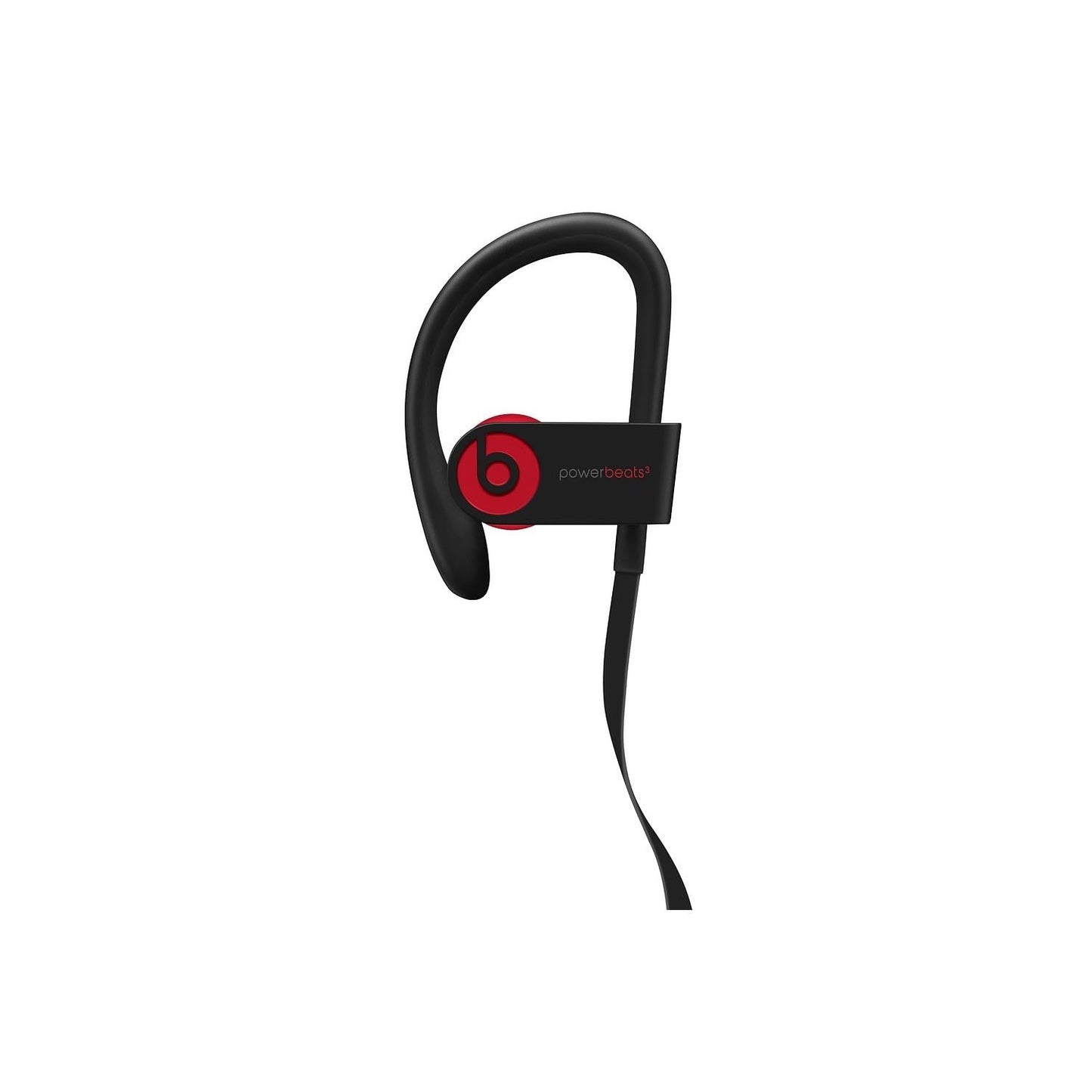 beats Powerbeats3 Wireless Ear-Hook Headphones Decade Collection Black/Red MRQ92 (Renewed)