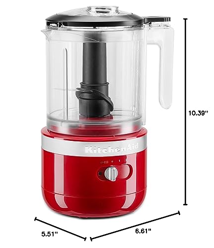 KitchenAid 5 Cup Food Chopper KFC0516ER, Empire Red