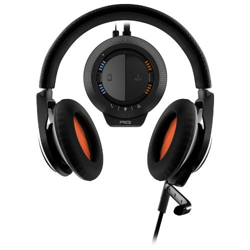 Plantronics RIG Stereo Gaming Headset with Mixer for Xbox 360 and PS3 - Retail Packaging - Black