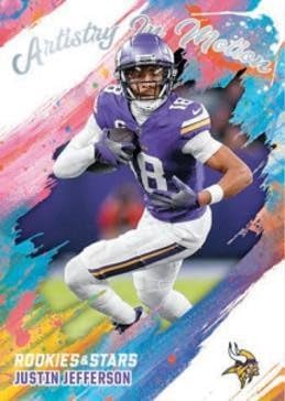2025 Panini Rookies &amp Stars Football 6-Pack Hobby Blaster Trading Card Box (1 Autograph or Memorabilia Card Per Box)