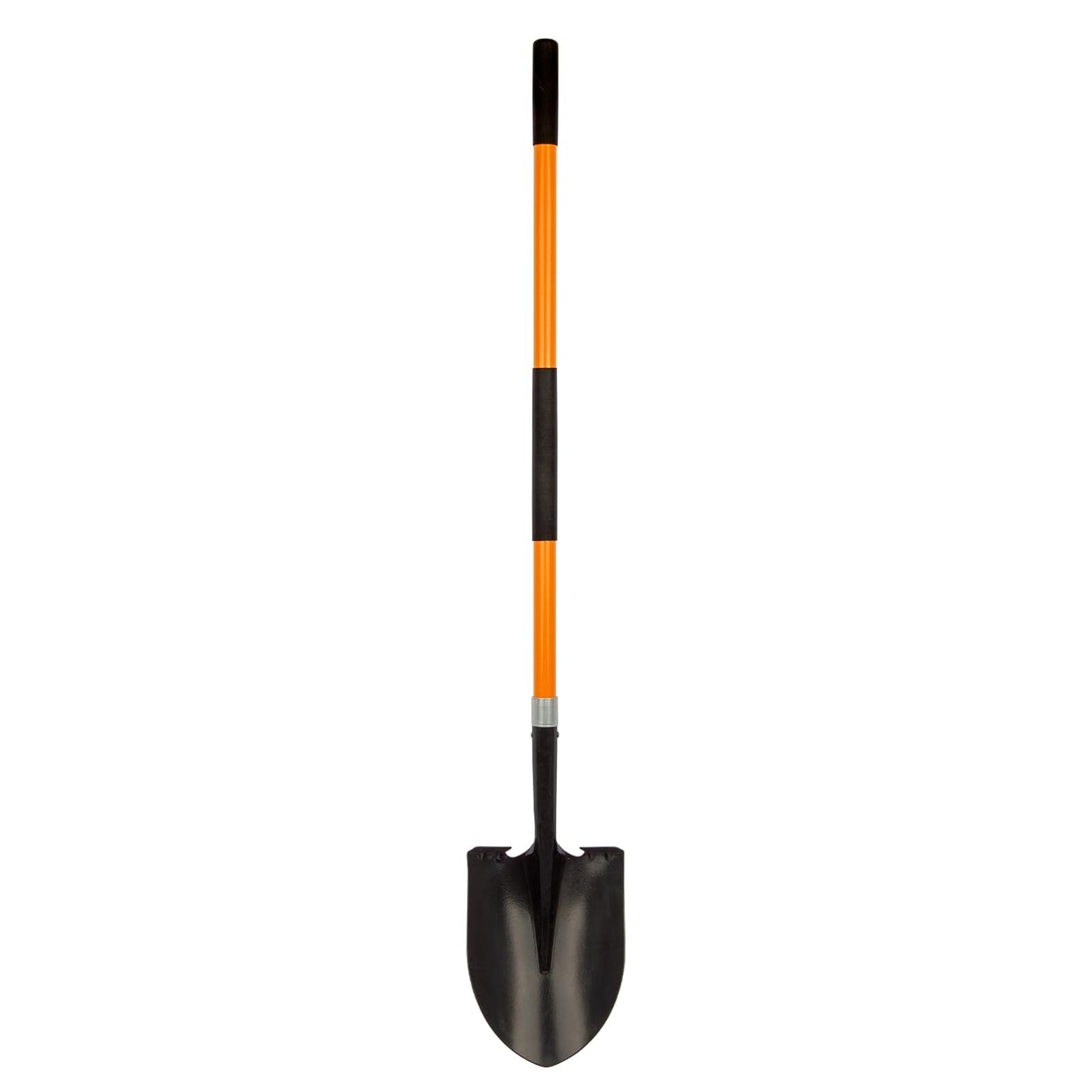 Dikuyeel Shovel for Digging Heavy Duty Metal Shovel with Fiberglass Handle, 56 Inches