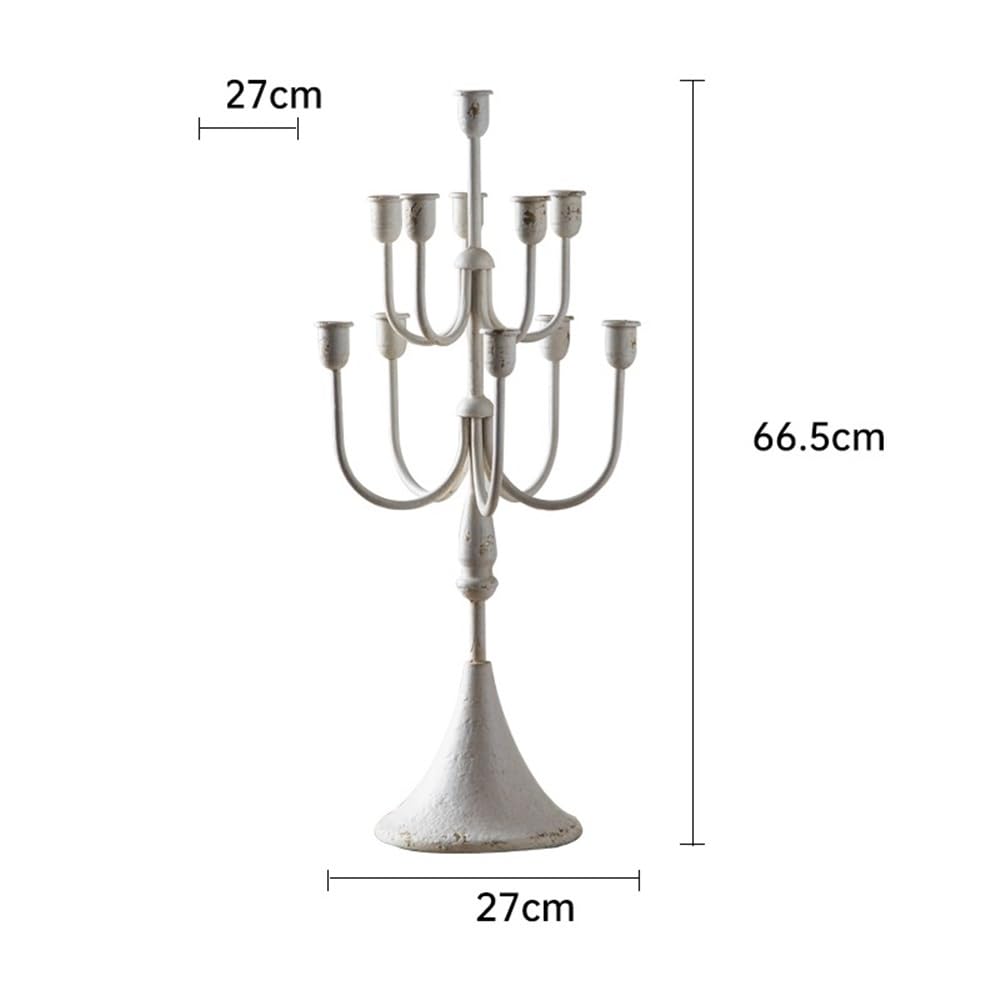 YUHUAWF Candle Holderss Retro Candlestick Ornaments Creative Branch Candle Holder for Wedding, Church, Halloween, Dining, Home Decor Decorative Candlestick