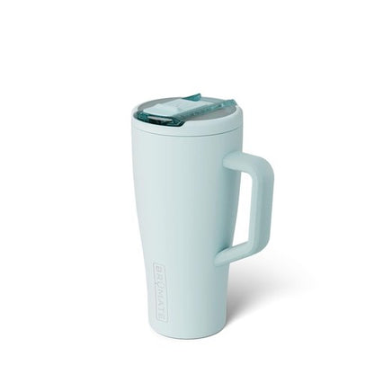 BrüMate Era Flip 40oz Tumbler with 100% Leakproof Covered Straw Lid | Hygienic Covered Straw | Insulated Stainless Steel Water Bottle with Handle | Cup Holder Friendly | BPA-Free (Java)