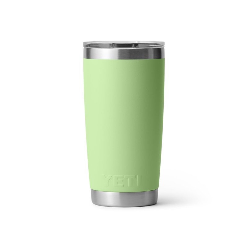 YETI Rambler 20 oz Tumbler, Stainless Steel, Vacuum Insulated with MagSlider Lid, Key Lime
