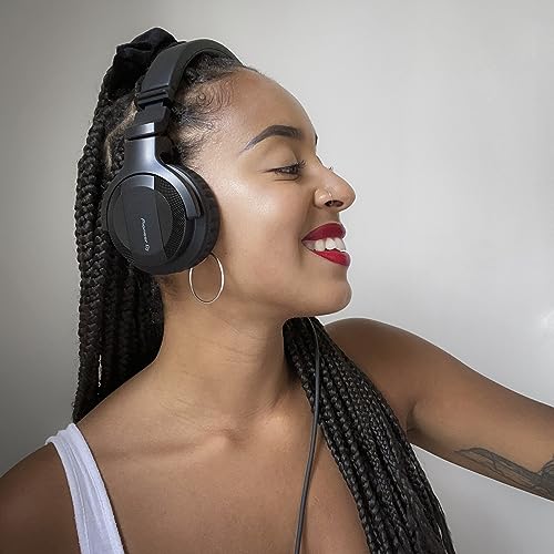 Pioneer DJ HDJ-CUE1 On-Ear Wired Headphones, Dark Silver