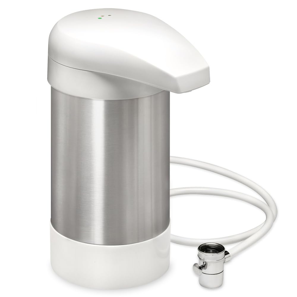 WaterChef C7500 Premium Countertop Water Filter System with Intelligent Monitor (White), 1,000 Gal., Certified for 78 Contaminants, Made in USA