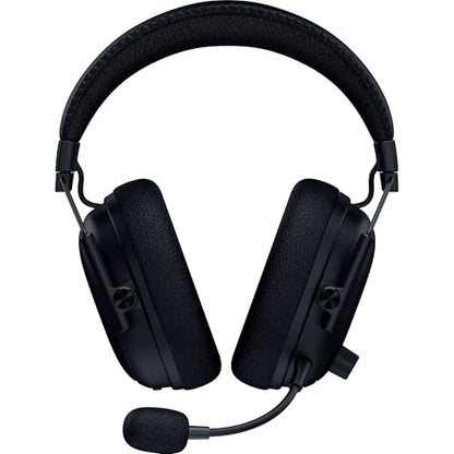 Razer BlackShark V3 Pro Wireless ANC Gaming Headset for PC: Full Band Mic - 50mm Drivers - 2.4 GHz, Bluetooth, USB, 3.5mm - Works with Mac, PS5, Nintendo Switch, Smartphone - 70 Hr Battery - Black