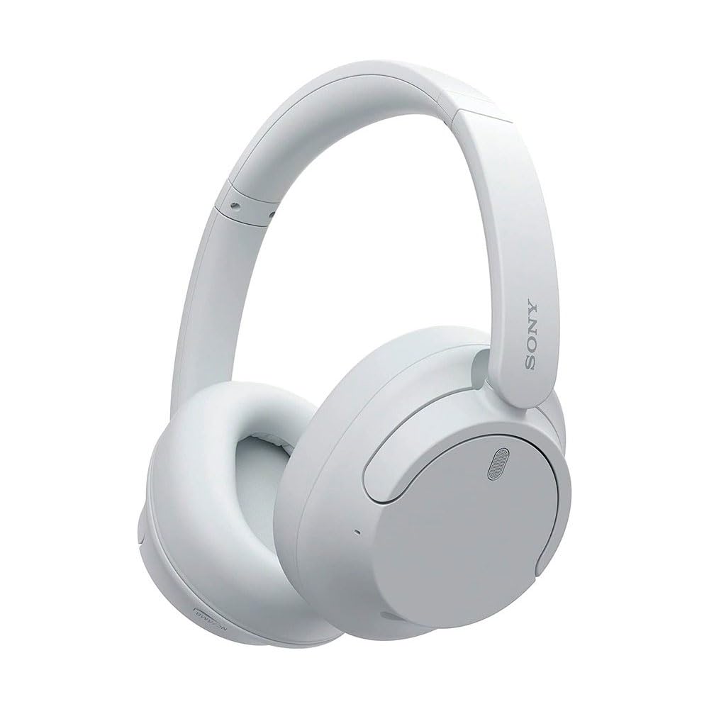 Sony WH-CH720NW Noise Canceling Wireless Bluetooth Headphones - Built-in Microphone - up to 35 Hours Battery Life and Quick Charge - Matte White