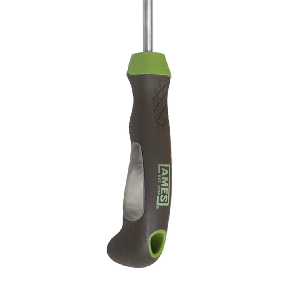 AMES 2445200 Stainless Steel Hand Cultivator with Ergo Gel Grip, 11-Inch