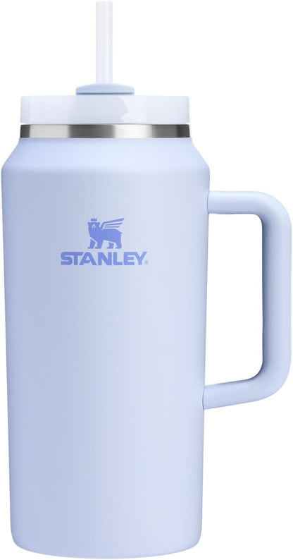 STANLEY Quencher H2.0 Tumbler - 64 oz Insulated Stainless Steel Cup with Handle & Straw | BPA-Free | Dew Drop