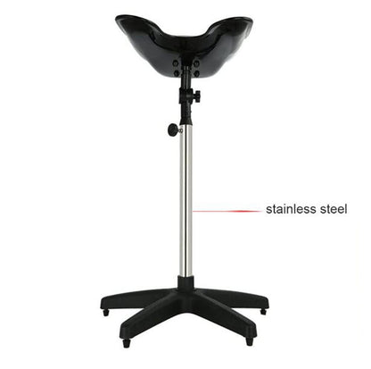 JYXYXSCP Portable Backwash Shampoo Sink,Mobile Salon Washing Hair Basin Adjustable Shampoo Basin Stand for Professional Use in Salons Barbershop
