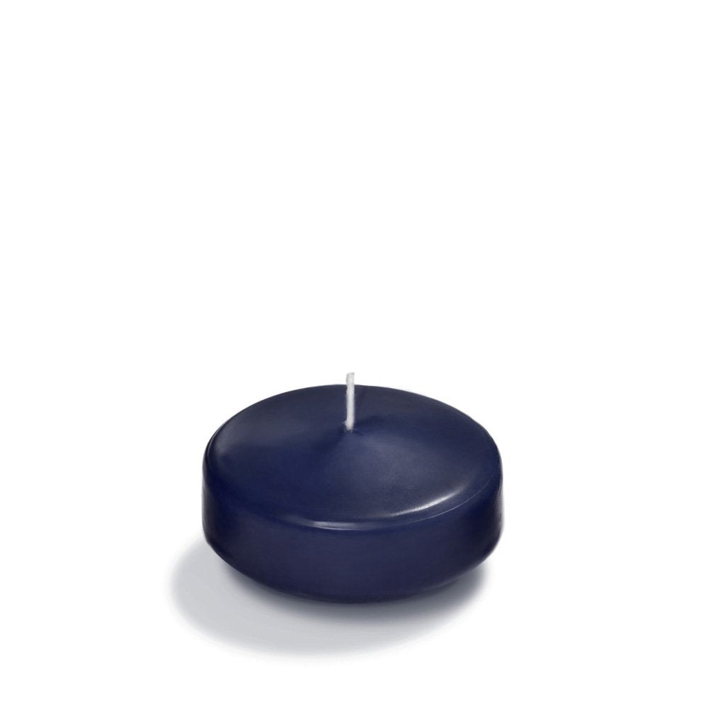 yummi Case of 18 3" Navy Blue Floating Candles