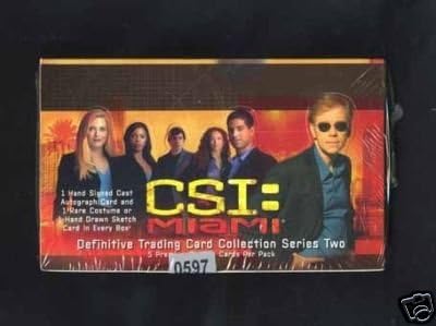 CSI Miami Trading Card Sealed Box Collection Series 2 David Caruso