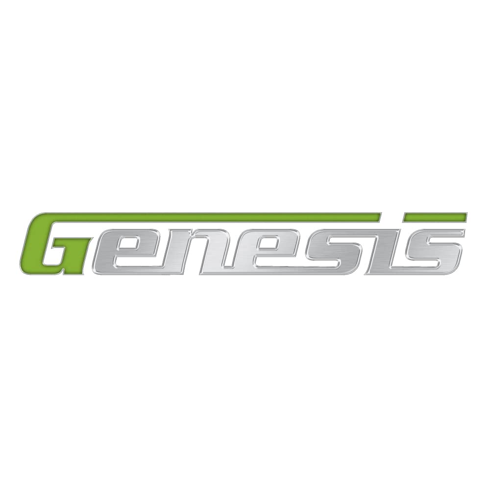 Genesis GMS1015LC 15-Amp 10-Inch Compound Miter Saw with Laser Guide and 9 Positive Miter Stops , Gray