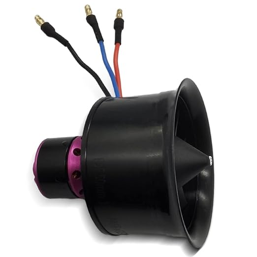 50mm EDF 4900KV 3S Maximum thrust770gBrushless Motor Applicable to RC Jet Aircraft