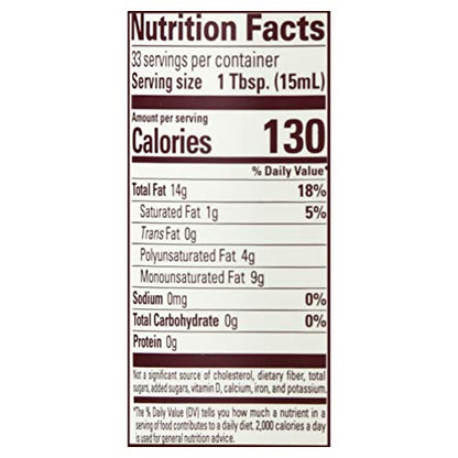 La Tourangelle, Organic Canola Oil, Expeller-Pressed Non-GMO Canola Seeds, Pesticide and Chemical Free, High Heat Neutral Cooking Oil, 16.9 Fl Oz