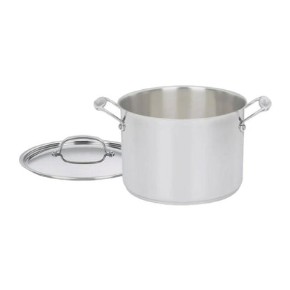 Cuisinart 766-24 Chef's Classic 8-Quart Stockpot with Cover, Stainless Steel