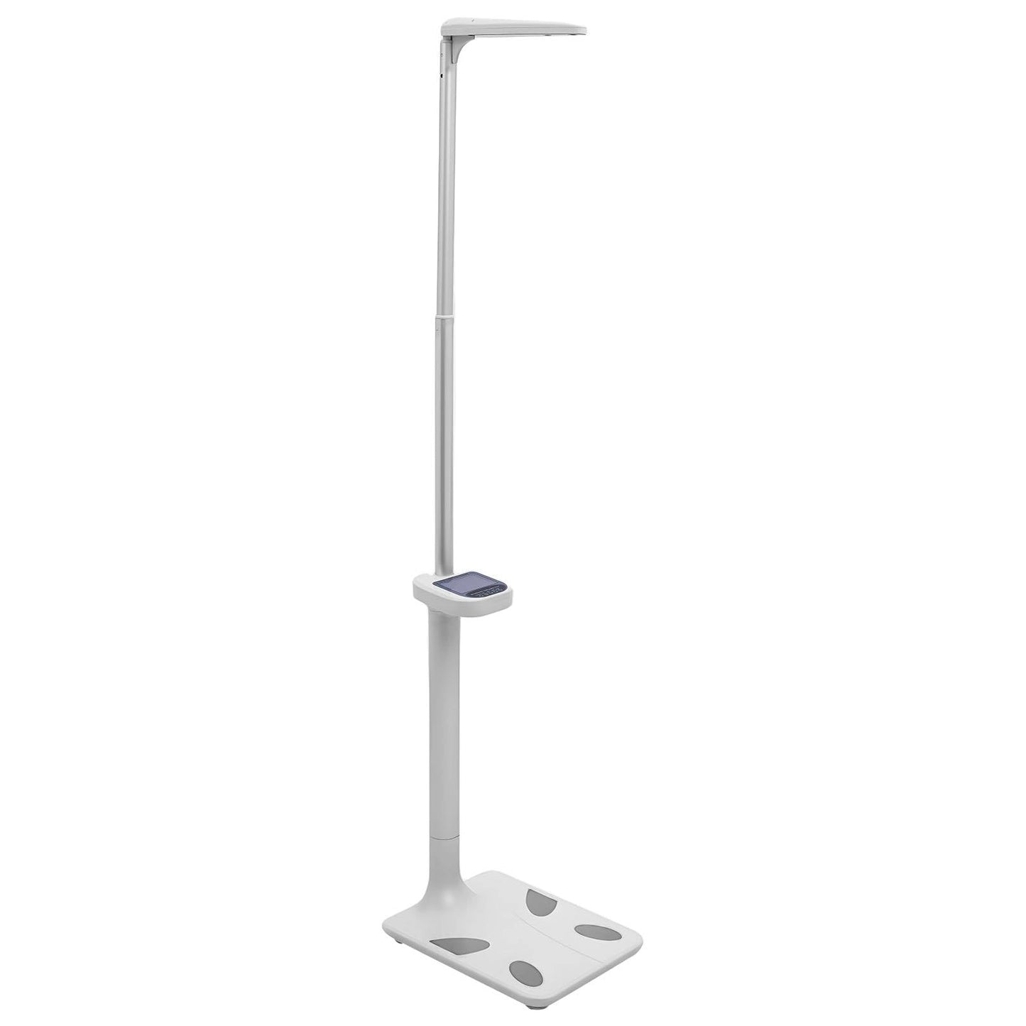 Medical Office Scale,Smart Physician Scale, Medical Scale for Weight and Height Measurement, Non-Contact Sonar Ranging All-in-One LCD Display for Measuring Weight, Height, Obesity, BMI and More