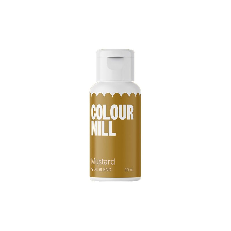 Colour Mill Oil-Blend Food Coloring, 20 Milliliters - Mustard Gold