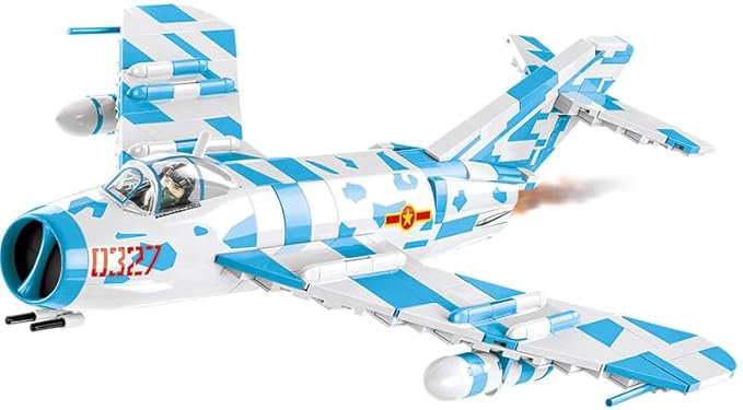 COBI Historical Collection Vietnam War MIG-17 NATO Code Fresco Building Set 577 Pieces