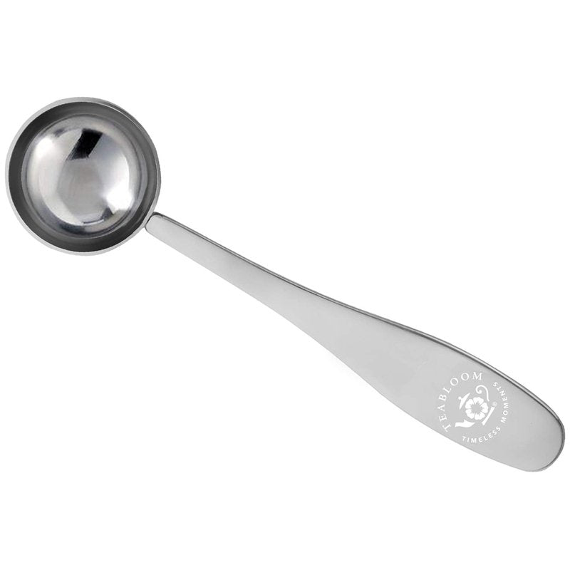 Teabloom Perfect Measure Loose Leaf Tea Spoon - Premium Quality Stainless Steel Tea Scoop – Tea Connoisseur's Choice