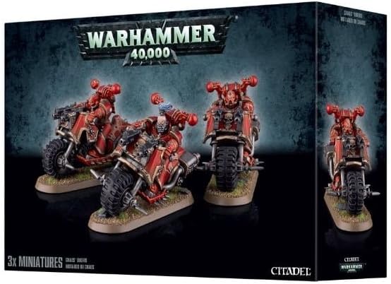 Games Workshop - Warhammer 40000 - Chaos Space Marines Bikers