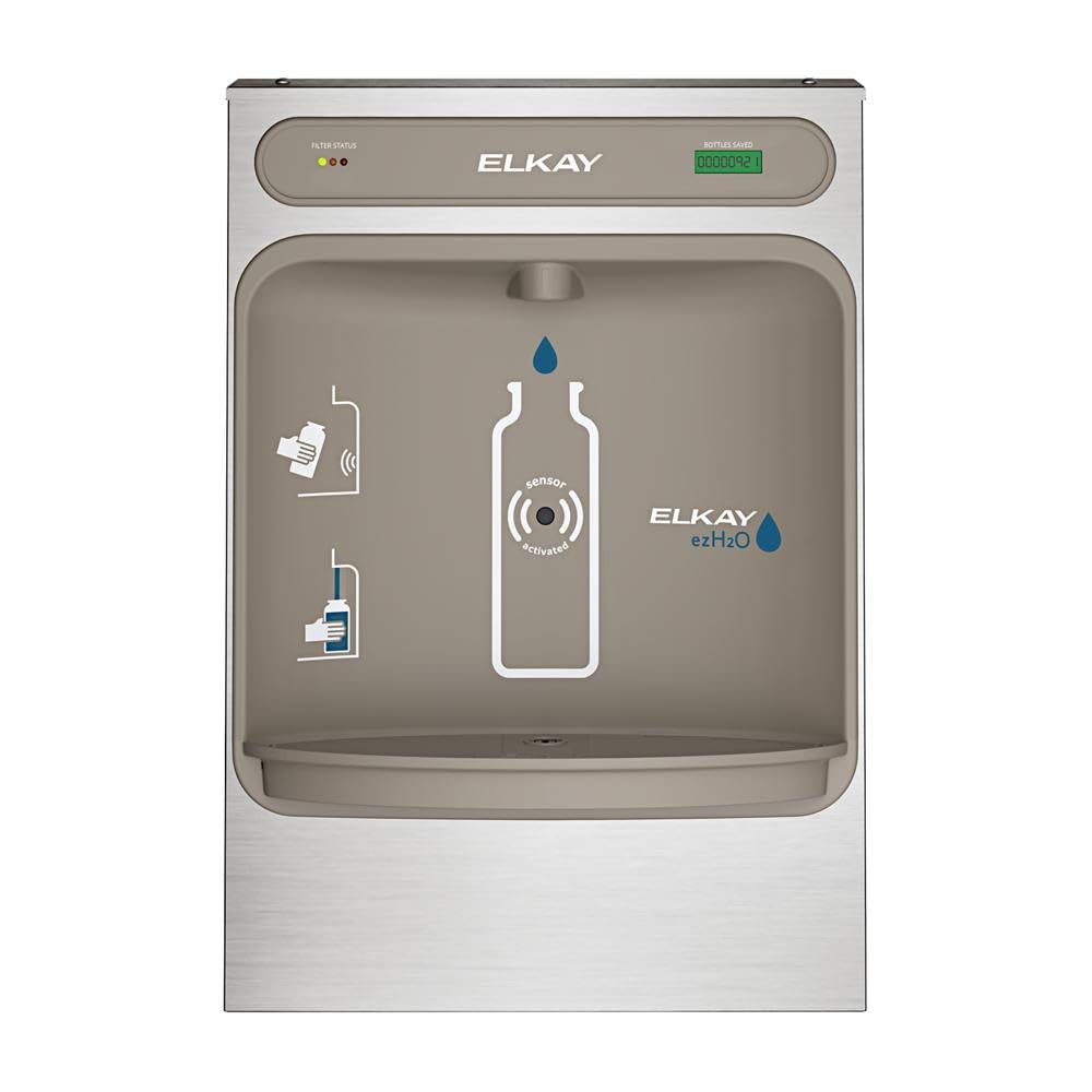 Elkay LZWSSM EZH2O Surface Mount, Filtered, Bottle Filling Station, Non-Refrig.