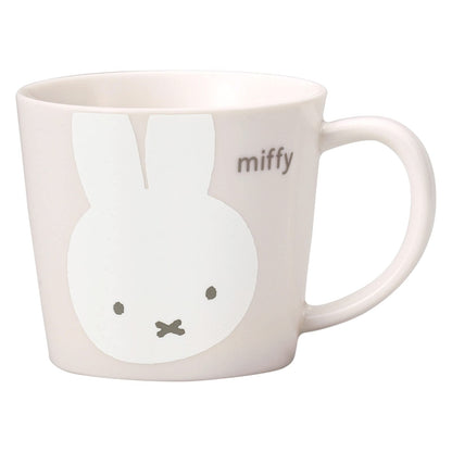 Kaneshotouki 288101 Dick Bruna Miffy Mug, Medium, Approx. 9.5 fl oz (280 ml), Miffy White Face, Standard, Made in Japan