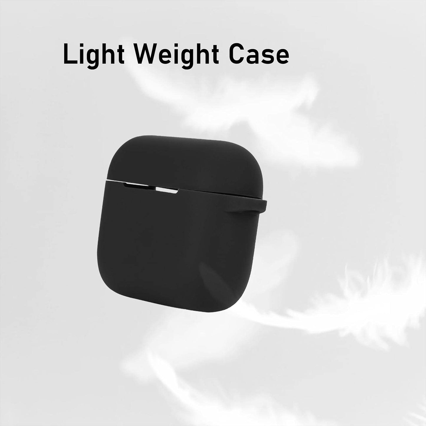 LEFXMOPHY Case Cover Replacement for Razer Hammerhead True Wireless Pro Gaming Earbuds, Silicone Protective Skin (Black)